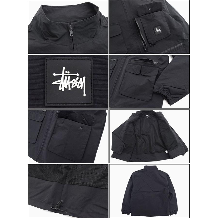 stussy スポーツ　アウター　Lサイズ stussy sport(ステューシースポーツ) ジップジャケット ネイビー