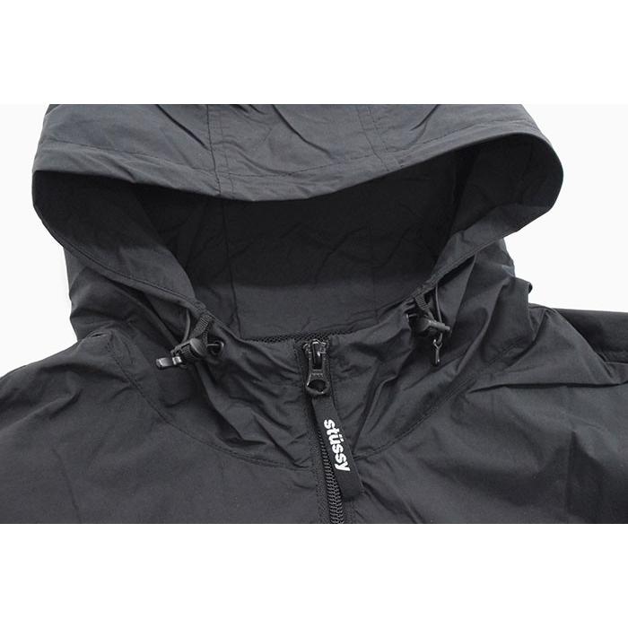 STUSSY　ステューシー　コットン　ブルゾン　M　ブラック　メンズ STUSSY ステューシー コットン ブルゾン M ブラック メンズ
