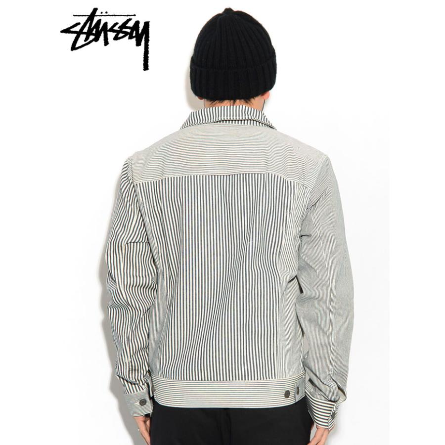STUSSY ステューシー ジャケット メンズ Mixed Stripe Trucker STUSSY ステューシー ジャケット メンズ Mixed Stripe Trucker