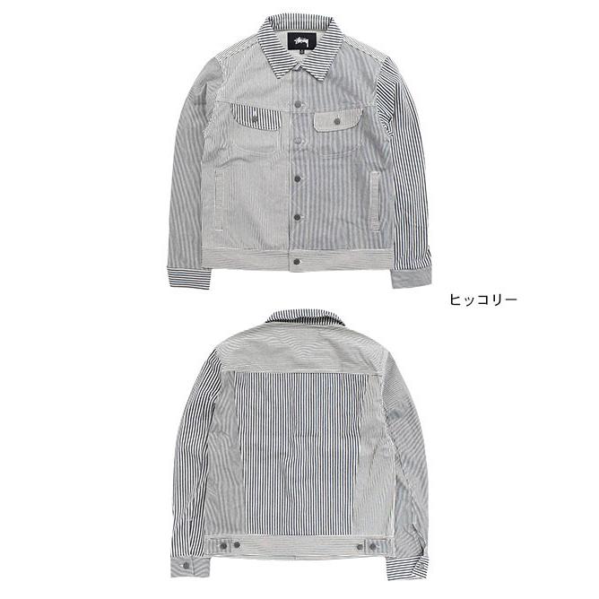 STUSSY ステューシー ジャケット メンズ Mixed Stripe Trucker STUSSY ステューシー ジャケット メンズ Mixed Stripe Trucker