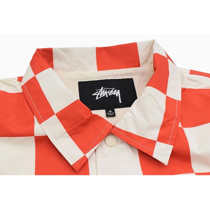 STUSSY（ステューシー） ジャケット メンズ Checker Coach(stussy JKT