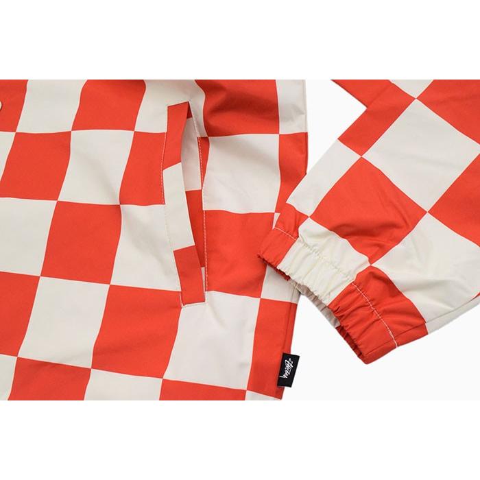 STUSSY ステューシー ジャケット メンズ Checker Coach(stussy