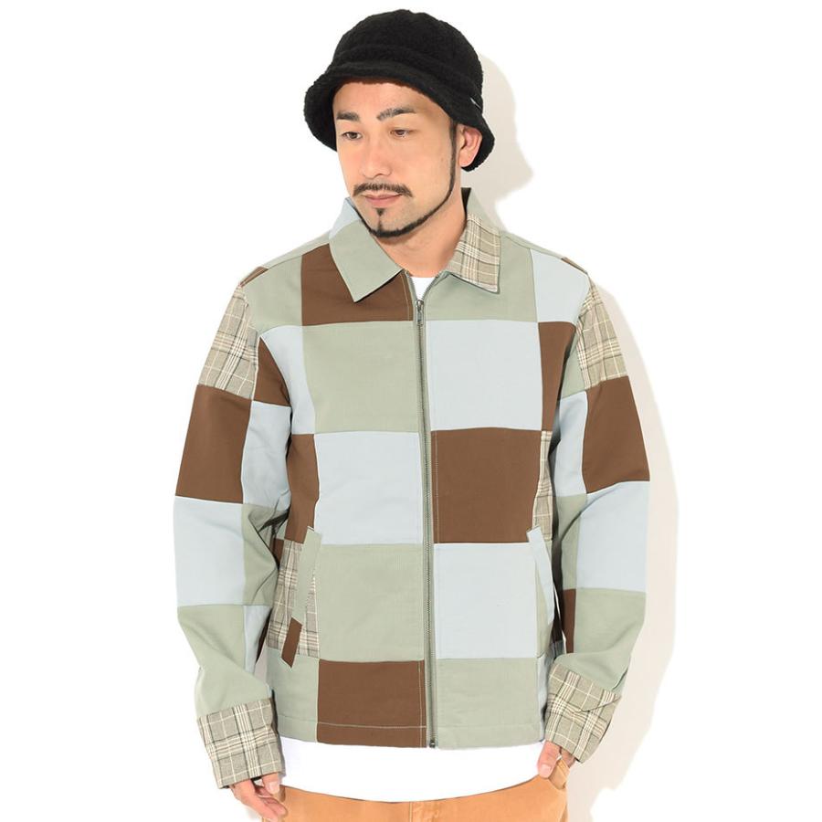 STUSSY ステューシー ジャケット メンズ Patchwork Zip ( stussy