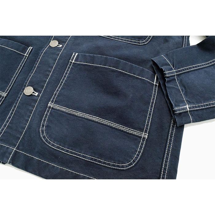 美品 STUSSY ステューシー カバーオール チョアジャケット thrift-webshop_n-115-fg7761-14