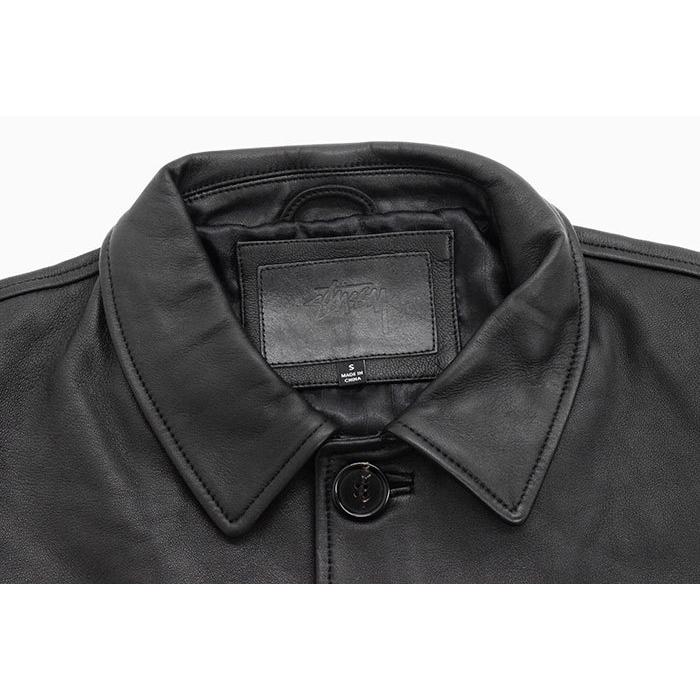 STUSSY ステューシー ジャケット メンズ Marlon Leather 限定