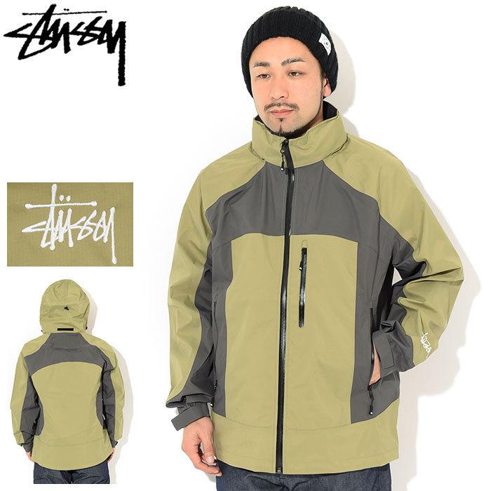 STUSSY ステューシー ジャケット メンズ Taped Seam Rain Shell STUSSY ステューシー ジャケット メンズ Taped Seam Rain Shell