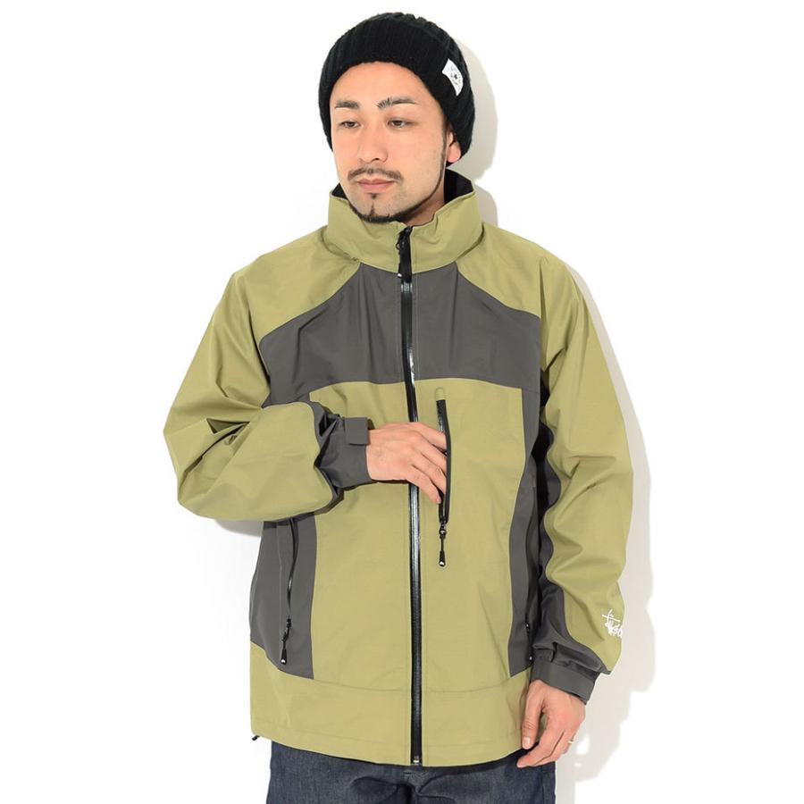 ステューシー ジャケット STUSSY メンズ Taped Seam Rain Shell ( stussy JKT マウンテンパーカー  シェルジャケット 115550 USAモデル 正規 )