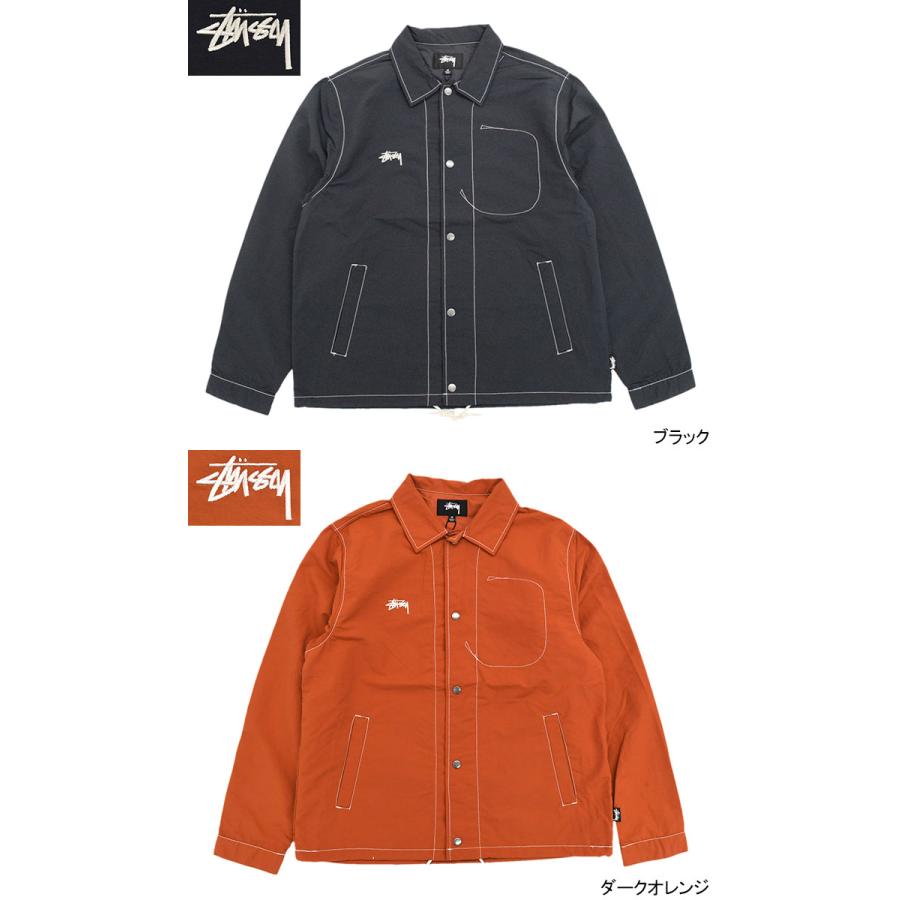STUSSY ステューシー ジャケット メンズ Folsom Coach ( stussy
