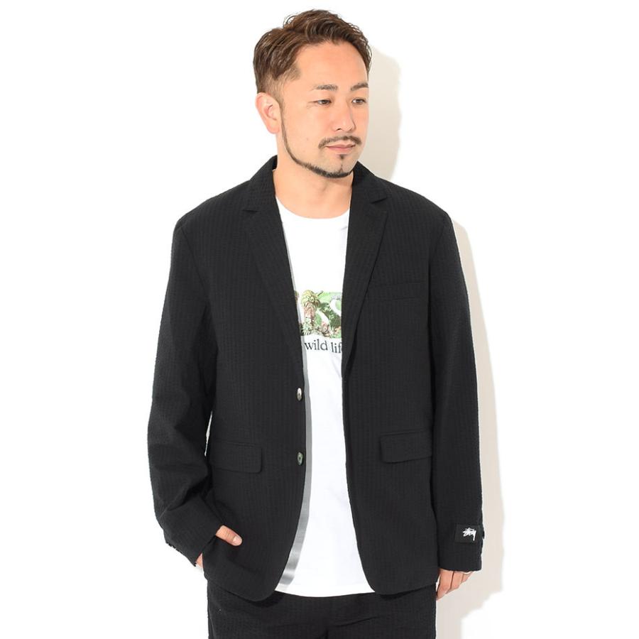 ステューシー ジャケット STUSSY メンズ 21SU Seersucker Sport Coat ( stussy JKT シアサッカー テーラード JACKET 115578 USAモデル 正規 )｜icefield｜04