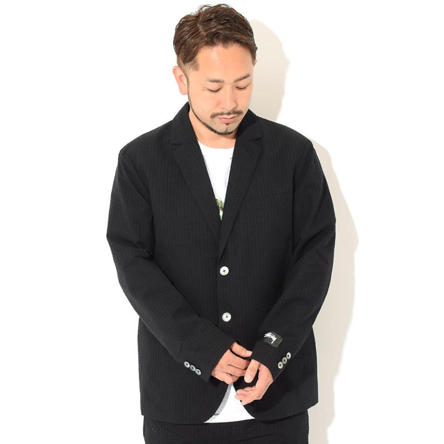 ステューシー ジャケット STUSSY メンズ 21SU Seersucker Sport Coat ( stussy JKT シアサッカー テーラード JACKET 115578 USAモデル 正規 )｜icefield｜05