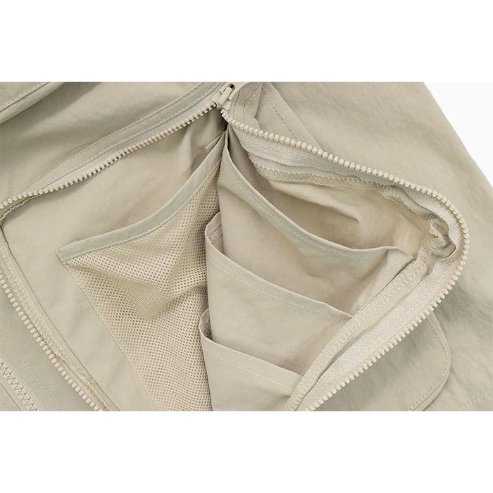 STUSSY Nylon Approach Vest ナイロンベスト　ベージュ STUSSY（ステューシー） ジャケット メンズ Nylon Approach ( stussy