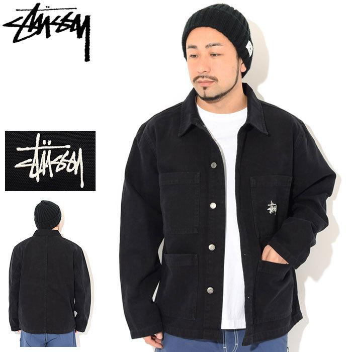 STUSSY ステューシー ジャケット メンズ Canvas Chore ( stussy STUSSY ステューシー ジャケット メンズ Canvas Chore ( stussy