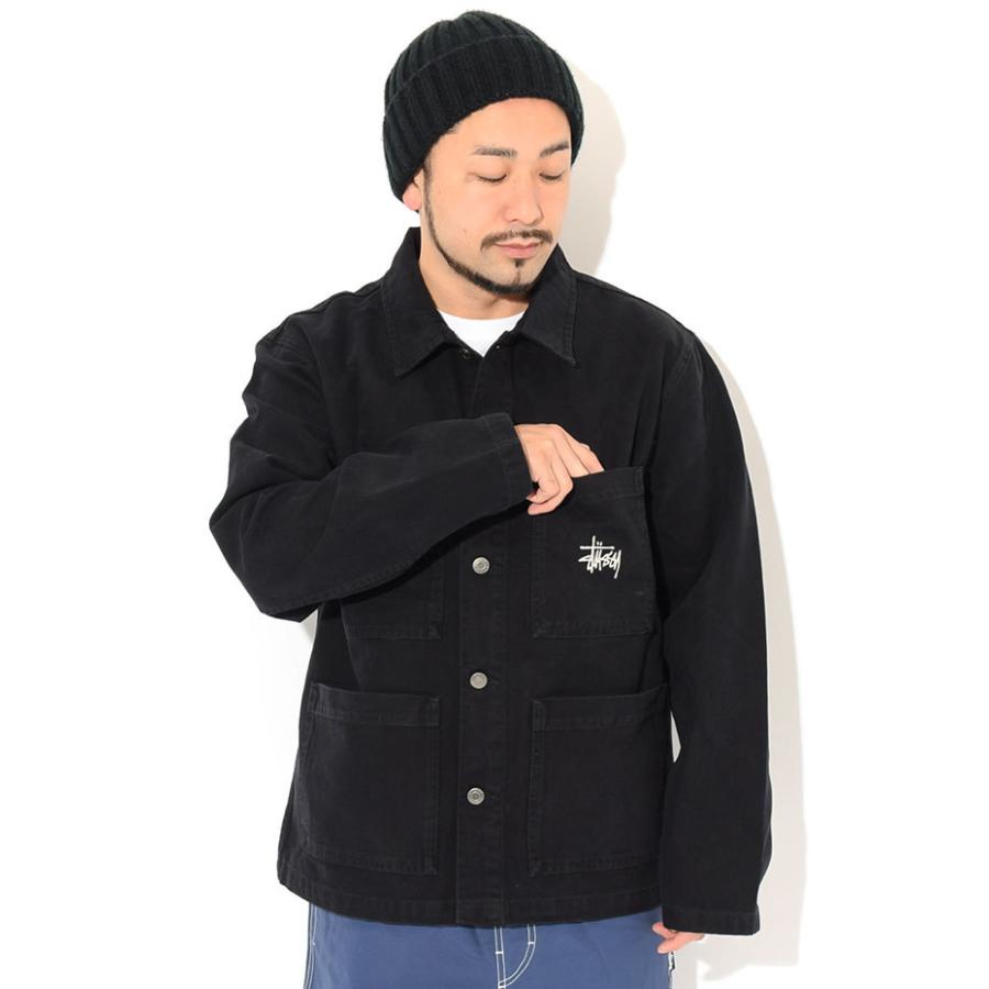 STUSSY ステューシー ジャケット メンズ Canvas Chore ( stussy