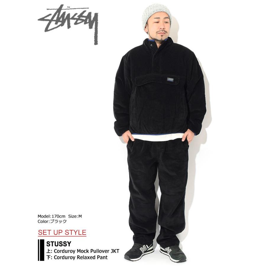 STUSSY ステューシー ジャケット メンズ Corduroy Mock Pullover STUSSY ステューシー ジャケット メンズ Corduroy Mock Pullover