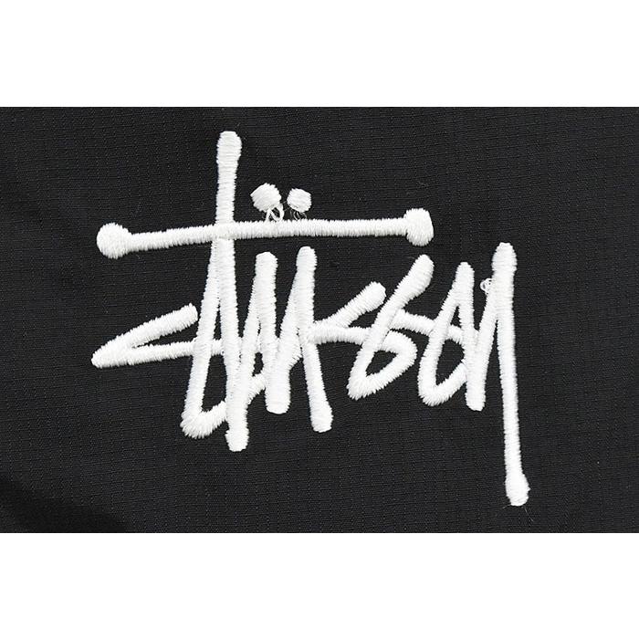 [M]Old Stussy ストックロゴリップストップジャケット 黒。 STUSSY（ステューシー） ジャケット メンズ Ripstop Down Puffer