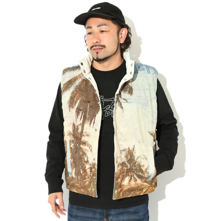 ステューシー ジャケット STUSSY メンズ Peter Sutherland Workgear コラボ (Vest ベスト リバーシブル ダウンベスト 115662 USAモデル 正規)｜icefield｜06