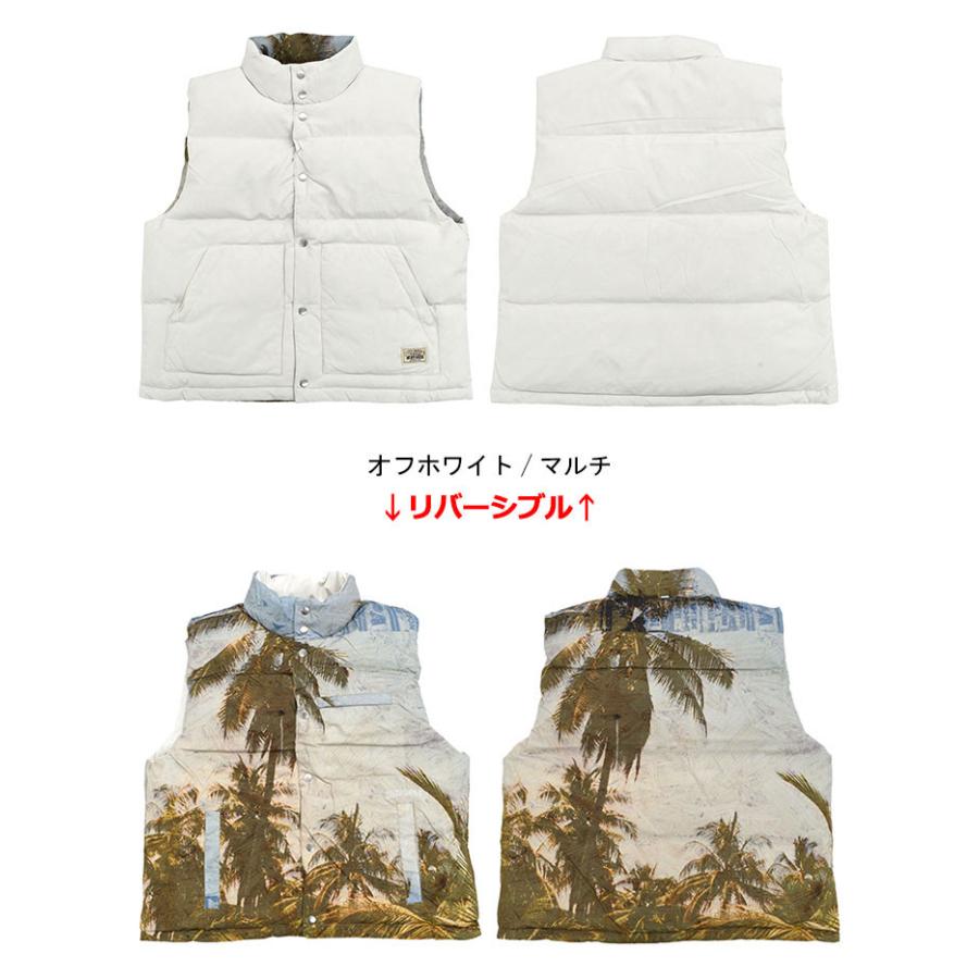 ステューシー ジャケット STUSSY メンズ Peter Sutherland Workgear コラボ (Vest ベスト リバーシブル ダウンベスト 115662 USAモデル 正規)｜icefield｜09