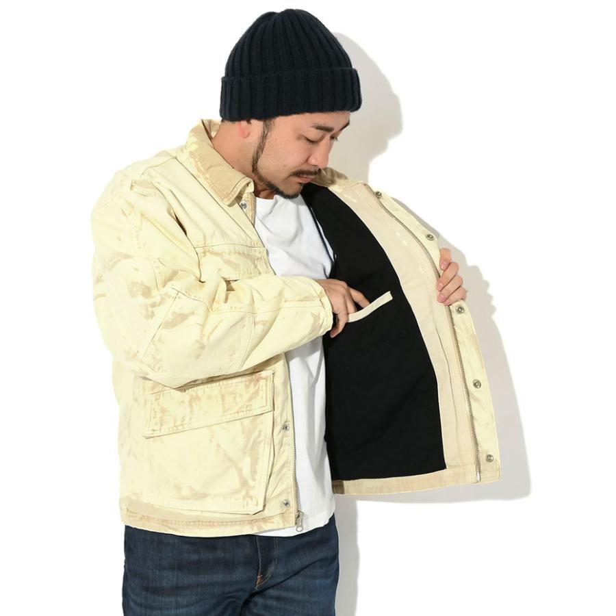 STUSSY ステューシー ジャケット メンズ Distressed Canvas Shop STUSSY ステューシー ジャケット メンズ Distressed Canvas Shop