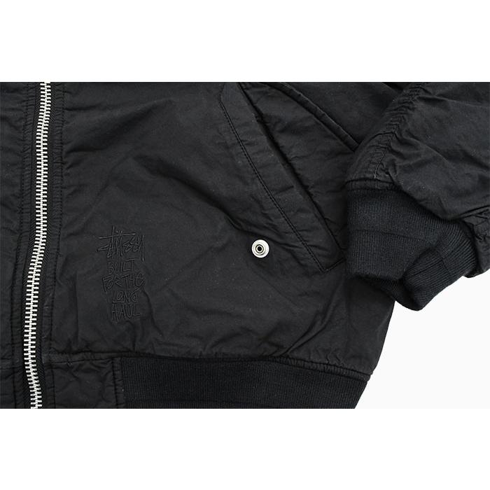 STUSSY ステューシー ジャケット メンズ Quilted Bomber Waxed STUSSY ステューシー ジャケット メンズ Quilted Bomber Waxed