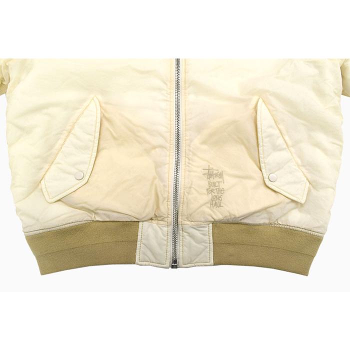 STUSSY ステューシー ジャケット メンズ Quilted Bomber Waxed STUSSY ステューシー ジャケット メンズ Quilted Bomber Waxed