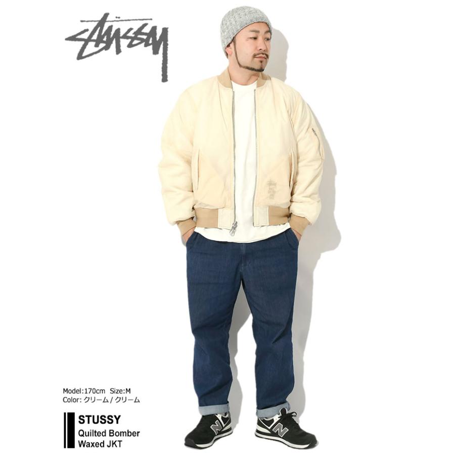 STUSSY ステューシー ジャケット メンズ Quilted Bomber Waxed STUSSY ステューシー ジャケット メンズ Quilted Bomber Waxed