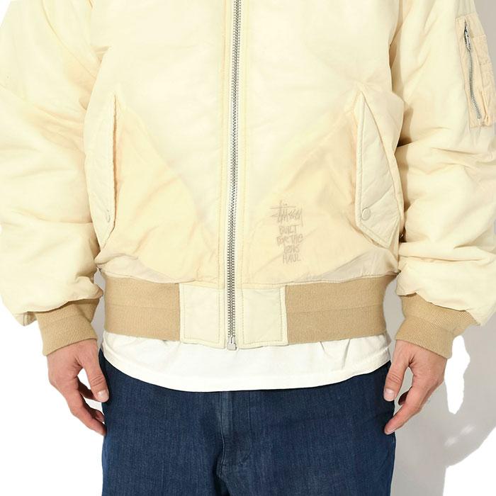 STUSSY ステューシー ジャケット メンズ Quilted Bomber Waxed STUSSY ステューシー ジャケット メンズ Quilted Bomber Waxed