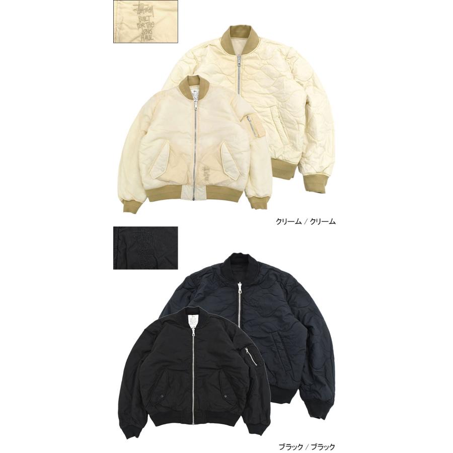 STUSSY ステューシー ジャケット メンズ Quilted Bomber Waxed STUSSY ステューシー ジャケット メンズ Quilted Bomber Waxed
