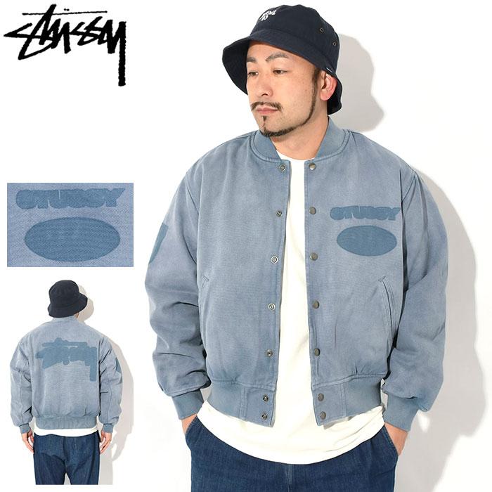 STUSSY ステューシー ジャケット メンズ Ghost Logo Canvas STUSSY ステューシー ジャケット メンズ Ghost Logo Canvas