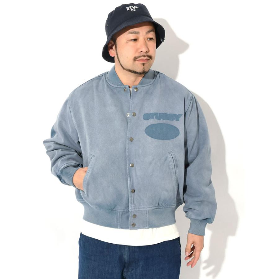STUSSY ステューシー ジャケット メンズ Ghost Logo Canvas STUSSY ステューシー ジャケット メンズ Ghost Logo Canvas