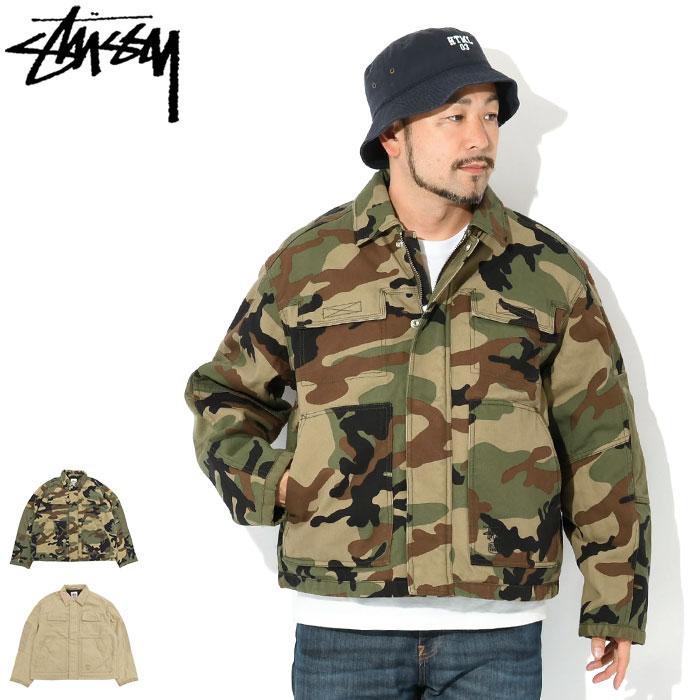 STUSSY ワークジャケット 楽天市場】ステューシー STUSSY ジャケット メンズ Canvas