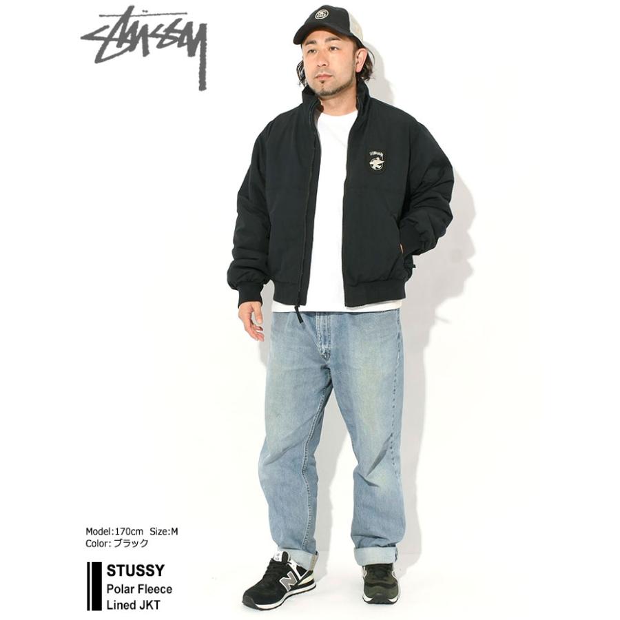 ステューシー ジャケット STUSSY メンズ Polar Fleece Lined ( JKT ナイロンジャケット JACKET アウター 男性用 115906 USAモデル 正規 )の画像