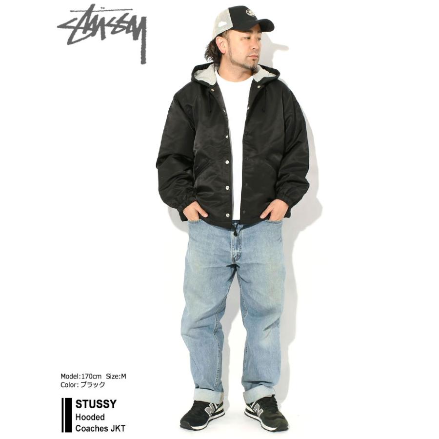 STUSSY（ステューシー） ジャケット メンズ Hooded Coaches ( JKT 中綿