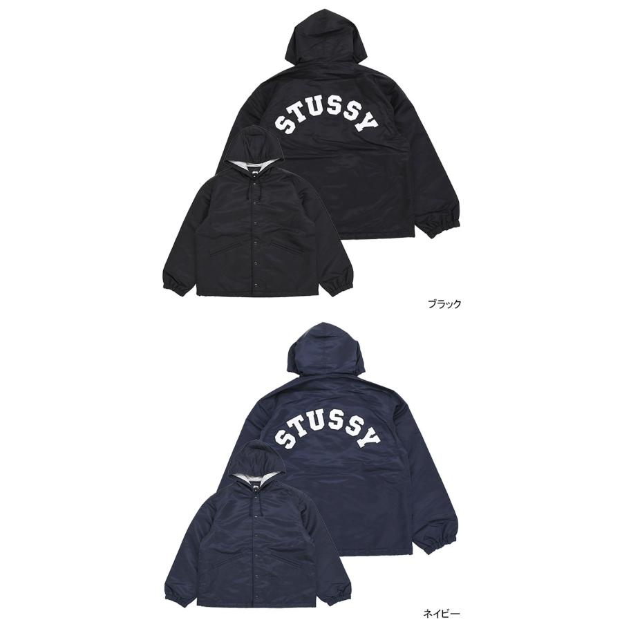 STUSSY（ステューシー） ジャケット メンズ Hooded Coaches ( JKT 中綿