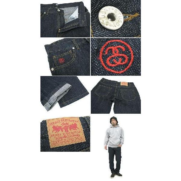 STUSSY（ステューシー） STUSSY Standard Indigo デニムパンツ : ice