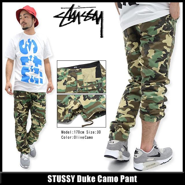 Stussy カモフラージュ柄 ミリタリー パンツ 楽天市場】ステューシー STUSSY パンツ メンズ Camo Cargo ( stussy