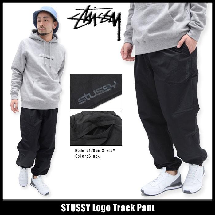 ステューシー STUSSY パンツ メンズ Logo Track(stussy Sweat Pant トラックパンツ ナイロンパンツ ボトムス 男性用 116268)｜icefield