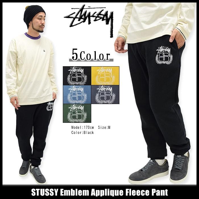 STUSSY（ステューシー） パンツ メンズ Emblem Applique(stussy Fleece