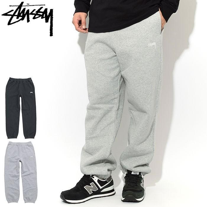 ステューシー パンツ Stussy メンズ Stock Logo Stussy Sweat Pant スウェットパンツ ボトムス 男性用 Usaモデル 正規 Ice Field 通販 Paypayモール