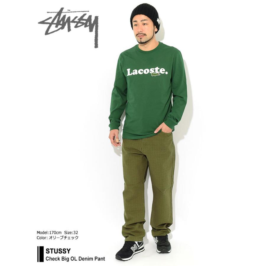 STUSSY ステューシー パンツ メンズ Check Big OL ( stussy jean STUSSY ステューシー パンツ メンズ Check Big OL ( stussy jean