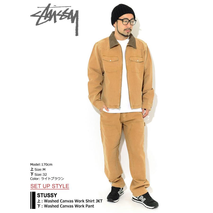 STUSSY ステューシー パンツ メンズ Washed Canvas Work STUSSY ステューシー パンツ メンズ Washed Canvas Work