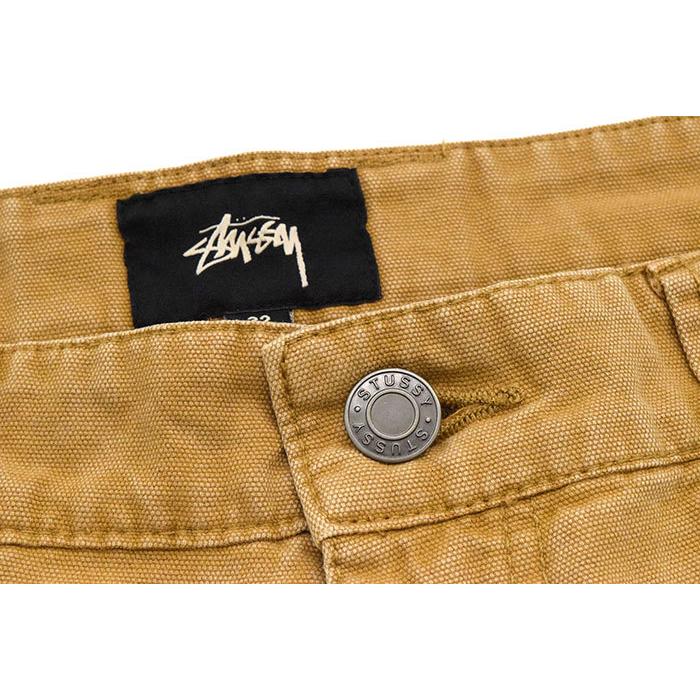 STUSSY ステューシー パンツ メンズ Washed Canvas Work