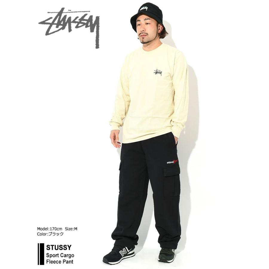 ステューシー パンツ STUSSY メンズ Sport Cargo Fleece ( stussy Pant スウェットパンツ カーゴパンツ ボトムス  116578 USAモデル 正規 )