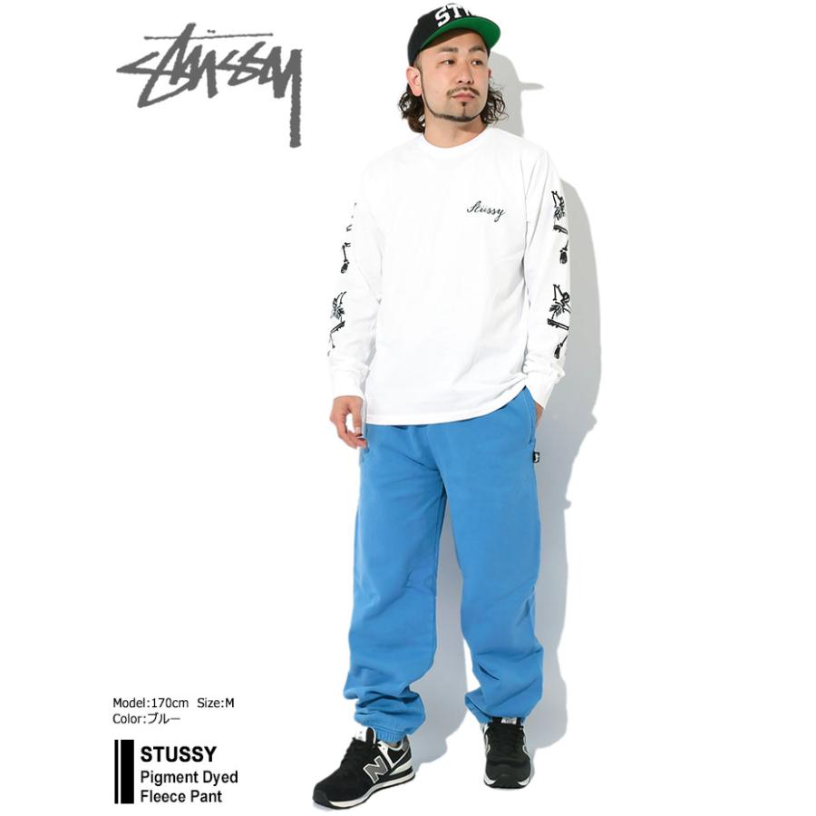 ステューシー パンツ STUSSY メンズ Pigment Dyed ( stussy Fleece