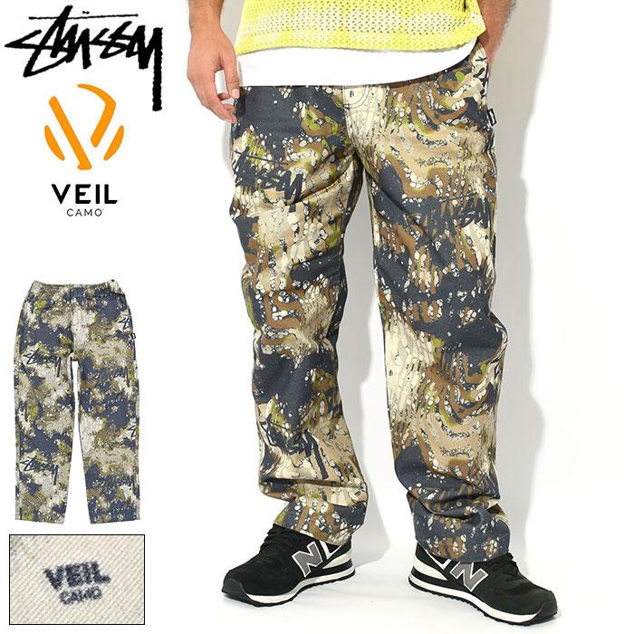 ステューシー パンツ STUSSY メンズ Veil Camo Beach ( stussy pant