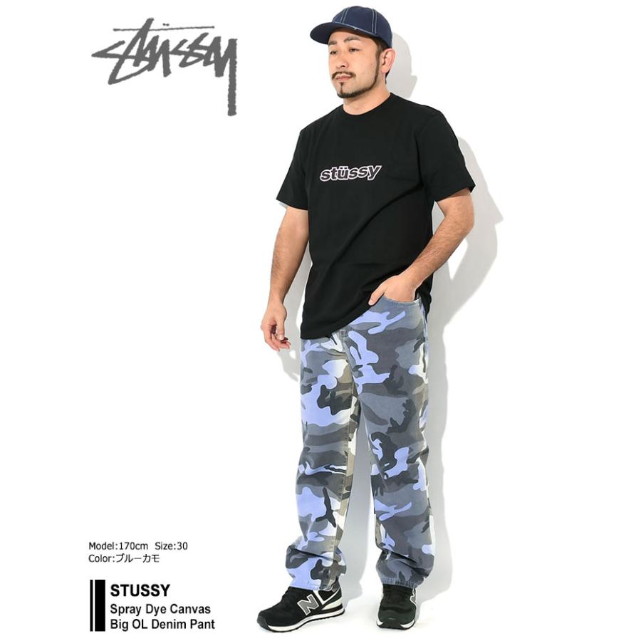 STUSSY ステューシー パンツ メンズ Spray Dye Canvas Big OL STUSSY ステューシー パンツ メンズ Spray Dye Canvas Big OL