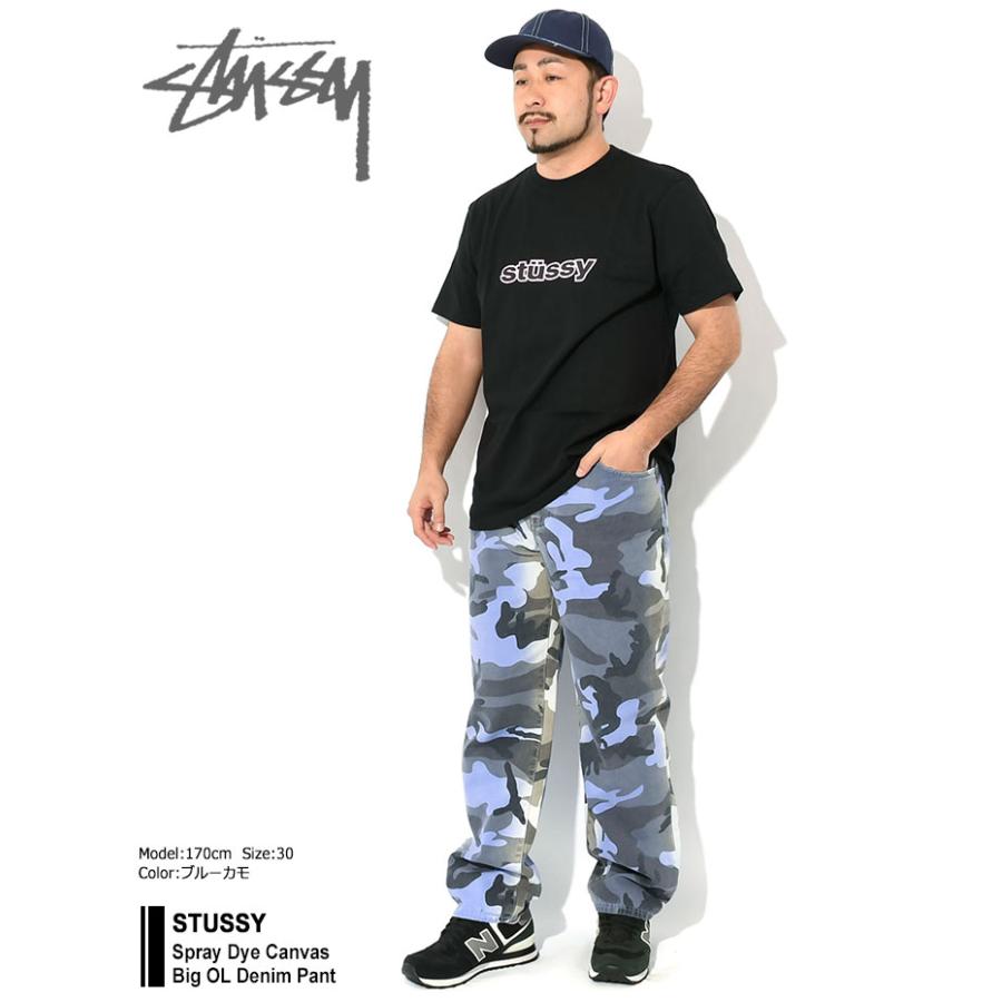 ステューシー パンツ STUSSY メンズ Spray Dye Canvas Big OL ( stussy jean denim pant  デニムパンツ ジーンズ ジーパン ボトムス 116640 USAモデル 正規 )