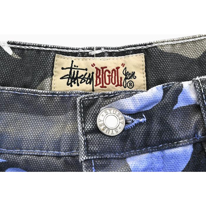 STUSSY ステューシー パンツ メンズ Spray Dye Canvas Big OL STUSSY ステューシー パンツ メンズ Spray Dye Canvas Big OL