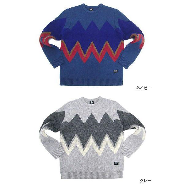 stussy ニット/セーター STUSSY ステューシー Zig Zag セーター(stussy sweater ニット