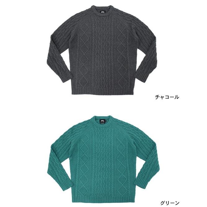 STUSSY（ステューシー） セーター メンズ Fishermans Cable(stussy 