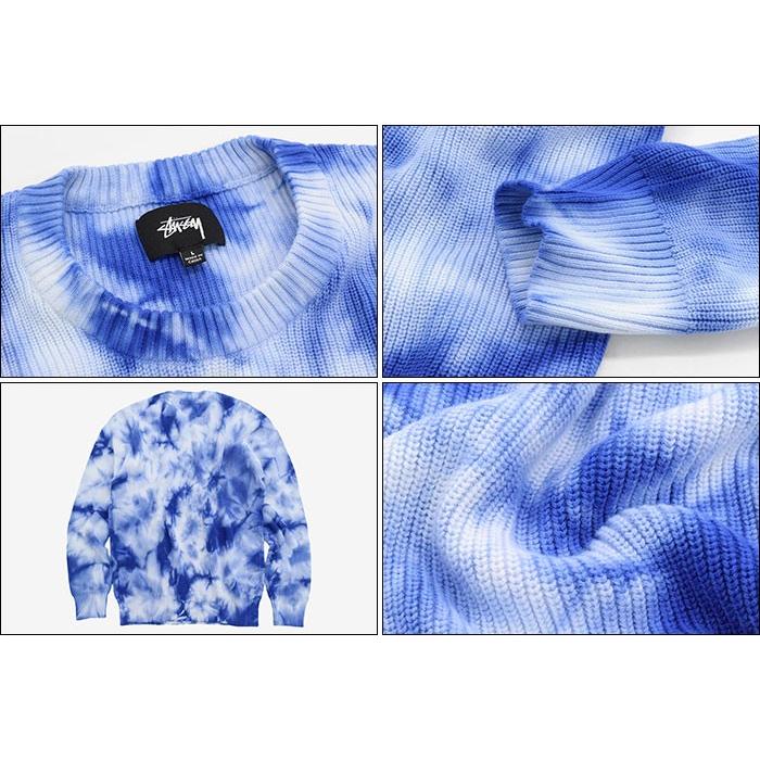 美品Stussy セーター L STUSSY(ステューシー) / ニット・セーター(厚手)/S/ナイロン/WHT